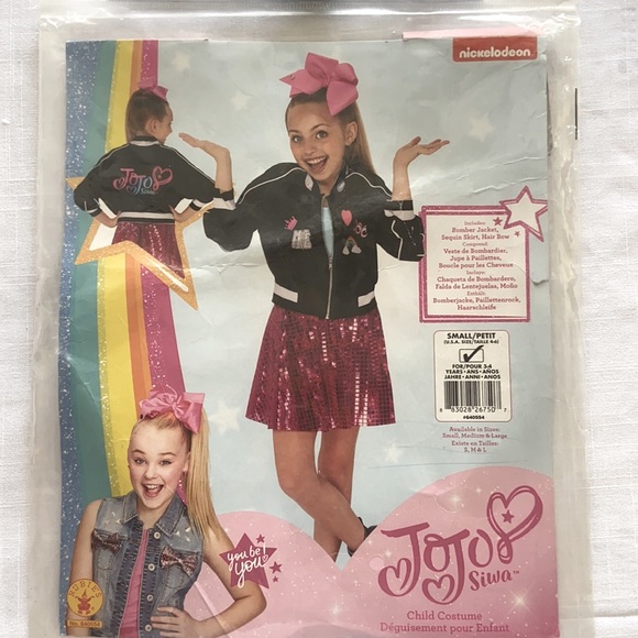 JoJo Siwa child Costume used once.           (Size Small) - Picture 12 of 14